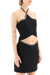 CROPPED TOP WITH JEWEL STARS